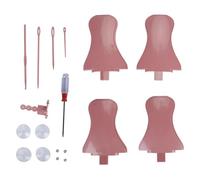 Vjsujehgy 18Pcs Ensemble D'Adaptateurs de Machine à Tricoter Outils de Remplacement pour 22 32 40 48 et, Aiguilles Accessoires de Tricot