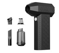 Vjsujehgy 2-en-1 Turbo Fan Duster Electric Air Duster Violent Fan + Vacuum Cleaner Cleaning Tool