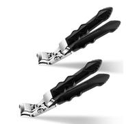 Vjsujehgy Coupe-Ongles Clipmaster Pro, Coupe-Ongles pour Personnes Âgées, Coupe-Ongles pour Orteils Clipmaster Pro, Coupe-Ongles pour Orteils 2 Pièces