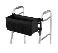 Vjsujehgy Panier de Marcheur Sac de Marcheur Porte-Gobelet de Marcheur Panier de Marcheur pour Déambulateur Pliable Sac de Rangement de Déambulateur Pliable