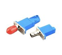 VJSUWI Atténuateur de Fibre Optique E2000/A-ST Femelle vers Femelle 2-20 DB, coupleur FF, 5 pièces(Green 7db)
