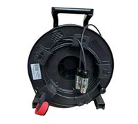 VJSUWI Cordon de raccordement Optique blindé LC-LC BD24 2C 5 mm TPU monomode 120 m 200 m 250 m avec Tambour 2 conducteurs SM LSZH étanche extérieur ftthelink(250m SC-SC TPU)