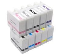 VJZYUTSW 10 Cartouches d'encre Couleur 1PCS compatibles avec Les modèles d'imprimante SC P T47A T47A1 T47A2 T47A3 T47A4 T47A5 T47A8 T47AD(T47A1-PBK)