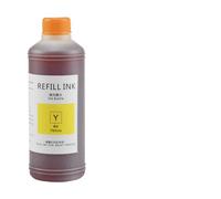 VJZYUTSW 1000 ML de Colorant Universel Ink BK C m y Compatible avec Les imprimantes à Jet d'encre 7740 8210 7720 7730 8710 8720(Yellow)
