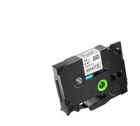 VJZYUTSW 11pk Noir sur Les Bandes d'étiquette Blanche compatibles avec Tze-231 131 631 335 Ribbons laminés de 12 mm Compatible avec Les Fabricants d'étiquettes H110 compatibles(11PK White on Green)