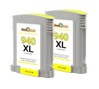 VJZYUTSW 2 Cartouches à Encre compatibles Compatible avec 940xl C4909A Rendre Les œuvres Jaunes avec 8000 8500 imprimantes