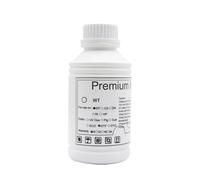 VJZYUTSW 500 ML de Recharge d'encre DTF Compatible avec R1390 L1800 DX5 DTF Transfer Imprimante US Stock(WH)