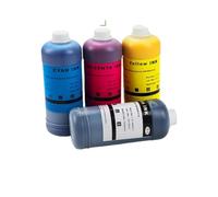 VJZYUTSW Bouteille d'encre de 1000 ML 4 Couleurs Compatible avec 82 pigments Encre Compatible avec Design Jet 500 800 510 imprimantes(1PCS Cyan)