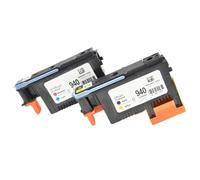 VJZYUTSW C4900A C4901A Compatible Imprinthead Compatible avec 940 2PCS Set Compatible avec OfficeJet Pro 8000 8500 8500A Printers BK/Y C/M(1PC - C and M)