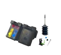 VJZYUTSW Cartouche à Encre 62xl Compatible Compatible avec 62 Compatible avec OfficeJet 5742 5743 250 5744 5745 Imprimantes(1 Set)