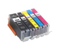 VJZYUTSW Cartouche à Encre Compatible Compatible avec 580 581 PGI-580 CLI-581 PGI580 580xl Compatible avec TR7550 TR8550 7550 TS6150 TS6151 TS 6150 Imprimante(1Set 5PCS)