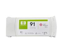 VJZYUTSW Cartouche à Encre de Couleur rémanengée Compatible Compatible avec 91 DesignJet Z6100 Z6100PS Imprimante 8 Couleur(LM)