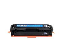 VJZYUTSW Cartouche de Toner Compatible CB540A CB541A CB542A CB543A 125A Compatible avec 1215 CP1215 CP1515N CP1518NI CM1312(Cyan)