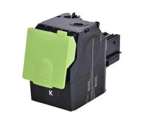 VJZYUTSW Cartouche de Toner de Couleur CS310 Compatible Compatible avec Les imprimantes CS310 CX310 CX410 CX510 CX310N CX410E CX410DE CX510DE CX510DTHE CX510DHE avec Puce(1PC CS310 BK 4K)