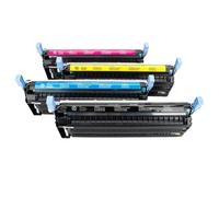 VJZYUTSW Cartouche de Toner Q6470A Compatible Compatible avec Couleur 3600 3800 Q6470A Q6471A Q6472A Q6473A 6K-5. Pages 5K(Q6471A)