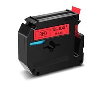 VJZYUTSW MK Tapes M-K231 Tapes compatibles Compatible avec MK231 M-K 431 531 631 731 Noir sur Blanc Compatible avec Le Fabricant d'étiquettes PT-65 PT-70 PT-80(Black on Red)