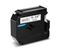 VJZYUTSW MK Tapes M-K231 Tapes compatibles Compatible avec MK231 M-K 431 531 631 731 Noir sur Blanc Compatible avec Le Fabricant d'étiquettes PT-65 PT-70 PT-80(Black on White)