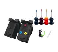 VJZYUTSW PG-540 CL-541 CARTOUCE D'ENRE Compatible Compatible avec MG4250 MG3250 MG3255 MG3550 MG4100 MG4150 CISS Rechargeable(1 Set and Ink)