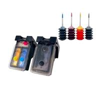 VJZYUTSW PG540 CL541 CARTRIDE D'ENRE Compatible avec MG2100 MG2140 MG2150 MG2200 MG2250 MG2250S MX434 Compatible avec l'impression de Sublimation(1 Set PG540 CL541)