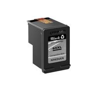 VJZYUTSW Remanufacturé 65 65xl Black Color Ink Cartridge Remplacement Compatible avec 5055 5058 5052 DeskJet 3755 2622 Imprimantes(1 Black)