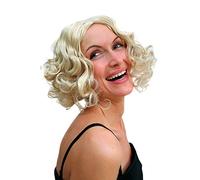 VK Event Fashion - Perruque Blonde, Style Burlesque, Diva D'Hollywood, Années 21