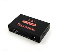 VKBAND Splitter HDMI 4K Répartiteur HDMI 1 en 4 Sorties V1.4 Alimenté 1 x 4 Ports Box Prend en Charge Full Ultra HD 1080p 4K/2K et résolutions 3D