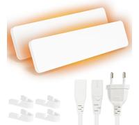 Vkechh Lot de 2 anti-moisissures infrarouges pour murs et salles de bain, sans produits chimiques toxiques, extensible et économe en énergie, absolument sûr pour les maisons avec enfants et animaux