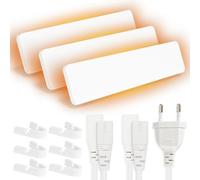 Vkechh Lot de 3 produits anti-moisissures infrarouges pour mur et salle de bain, sans produits chimiques toxiques, extensible et économe en énergie, absolument sûr pour les maisons avec enfants et