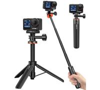Vkesen Mini perche à selfie extensible de 51 cm pour DJI Osmo Action 5 Pro, Osmo Action 4, Osmo Action 3, Osmo 360 - Kit d'accessoires pour caméra d'action DJI Osmo