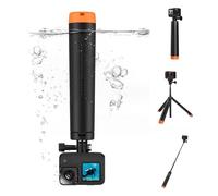 Vkesen Poignée Flottante Perche à Selfie Trépied, Monopode Télescopique Étanchepour GoPro Hero 13/12/11/10/9, DJI Osmo Action 5 Pro/4, Insta360 Ace Pro, AKASO EK7000/V50X et Autres Caméra d'action