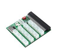 Vklopdsh Carte de DRivation d'alimentation ATX 16X 6Pin 12V avec Carte d'alimentation de Synchronisation et de Gestion Distance pour L'Exploitation MiniRe ETH/BTC