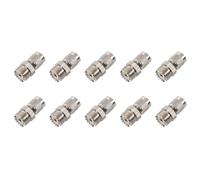 Vklopdsh Lot de 10 adaptateurs TNC mâle vers PL259 UHF , argent