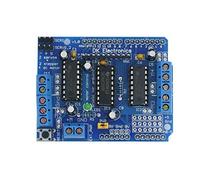 VKLSVAN Carte d'extension L293D Moteur Entraînement Shield pour Arduino Duemilanove Mega UNO R3 AVR ATMEL