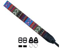 VKO Bandoulière Vintage Bohème Réglable, Support Appareil Photo, Accessoires Photographie pour Reflex Numérique