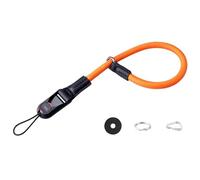 VKO Dragonne à dégagement rapide pour appareil photo reflex numérique sans miroir - Orange