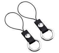 VKO Sangle d'appareil photo à libération rapide QD - Connecteur pour appareils photo reflex numériques sans miroir - Sangle de cou - Adaptateur de jumelles - Liens de connexion (petit) Noir