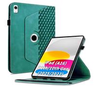 Vkooer 360 Drehbar Hülle Kompatibel mit iPad (A16) 11th/10th Generation (2025/2022),90 Grad Drehbar Ständer Hülle, Auto Schlaf/Aufwach Schutzhülle für iPad 11th 11 inch (2025) Tablet,Blau