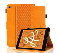 Vkooer Coque pour iPad Mini 5ème génération 2019/iPad Mini 4 2015 (7,9 Pouces) iPad Mini 3/2/1 Housse Cuir PU Etui de Protection avec Veille/Réveil Auto et Multi-Angle Support- Orange