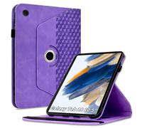 Vkooer Coque pour Samsung Galaxy Tab A8 10.5 SM-X200/X205/X207, Rotation à 360 degrés avec Support Housse de Protection pour Samsung Galaxy Tab A8 10.5'' 2021 Tablette -Violet
