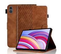 Vkooer Coque pour Xiaomi Redmi Pad 2 Pro/Redmi Pad Pro(13.1 Pouce) Housse Cuir PU Etui de Protection Flip Cover Case avec Support, Pochette Tablette Xiaomi Redmi Pad 2 Pro,Marron