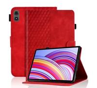 Vkooer Coque pour Xiaomi Redmi Pad 2 Pro/Redmi Pad Pro(13.1 Pouce) Housse Cuir PU Etui de Protection Flip Cover Case avec Support, Pochette Tablette Xiaomi Redmi Pad 2 Pro,Rouge