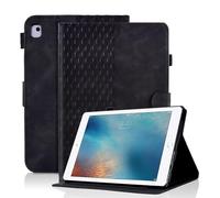 Vkooer Étui pour iPad Pro 9.7 2016 (modèle: A1673 A1674 A1675) Premium PU Cuir Folio Cover Smart Shell avec Auto Sleep/Wake Multi Angle Affichage Stand pour iPad Pro 9.7" 2016 Tablette, Noir
