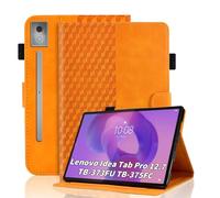 Vkooer Étui pour Lenovo Tab P12 Pro 12,7 pouces 2024 - Housse Premium en PU Cuir Type Livre avec Support Multi-Angles, Fonction Veille/Réveil Automatique et Fentes pour Cartes - Coque Intelligente