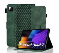 Vkooer Étui pour Xiaomi Pad 7/7 Pro 11,2" en cuir synthétique de qualité supérieure avec veille/réveil automatique multi-angles