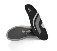 VKTRY Semelles intérieures Silver Performance - Inserts en composite de fibre de carbone pour athlètes | Légères et structurées, soutien de la voûte plantaire, absorption des chocs, retour d'énergie