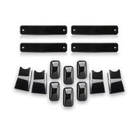 VKVZGPRARW Clignotant Latéral Dynamique Pour Hummer H2 SUV/SUT 2003-2009 Clignotants Latéraux Panneau Porte Frein Arrière Et Feux Antibrouillard Feu Position Toit Cabine(14PC Cab Side Marker)