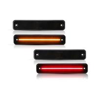 VKVZGPRARW Clignotant Latéral Dynamique Pour Hummer H2 SUV/SUT 2003-2009 Clignotants Latéraux Panneau Porte Frein Arrière Et Feux Antibrouillard Feu Position Toit Cabine(4pcs Side Marker)