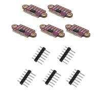 Vl53L0X -of-Flight Kit de module de capteur de distance - 5 pièces Capteur de distance pour détection de gestes Détection d'obstacles Présence Interface I2c Résolution 1 mm jusqu'à 2 pour M