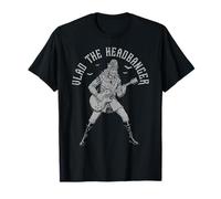 Vlad The Impaler - Cool Guitar Headbanger, Musique Rock Gothique T-Shirt