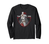 Vlad The Impaler - Règle Gothique Tepes Vampire Dracula Crocs Manche Longue